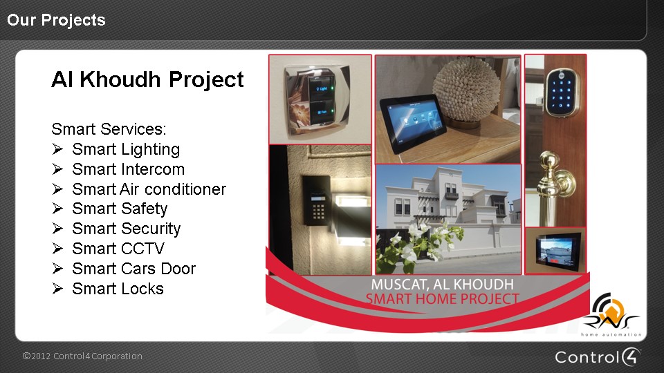 smart home project in amerath
